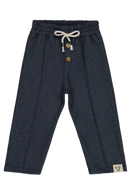 Bas de survêtement bleu marine pour garçon de 2 à 5 ans - Lot