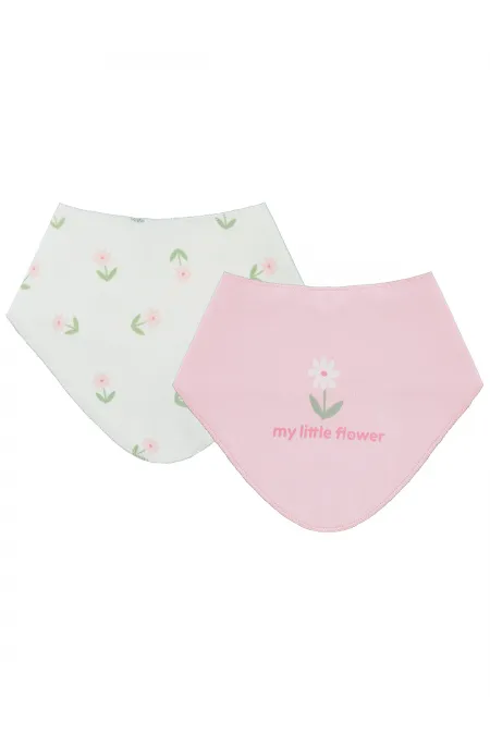 Bebek Mama Önlüğü 0-24 Ay Pembe - Paket