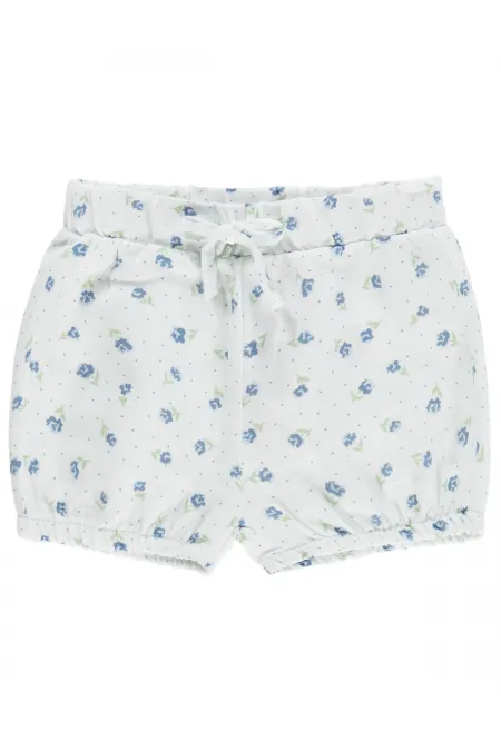 Bebek Şort 6-18 Ay Beyaz - Paket