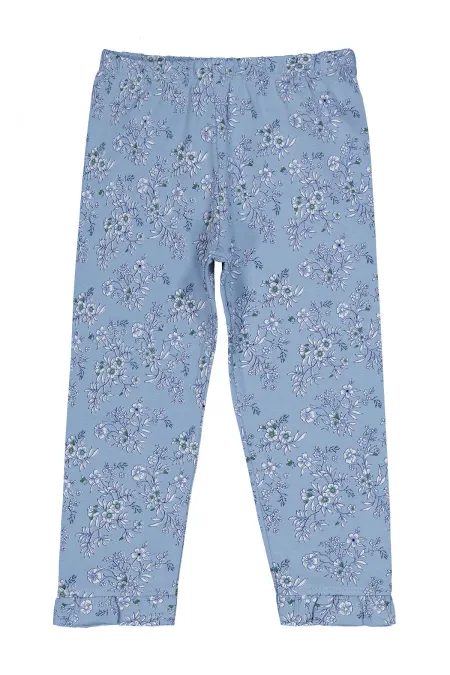 Collants bleus pour fille de 2 à 5 ans - Paquet