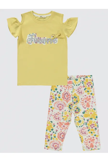 Girls' Set 6-9 Years Old Mustard - Package