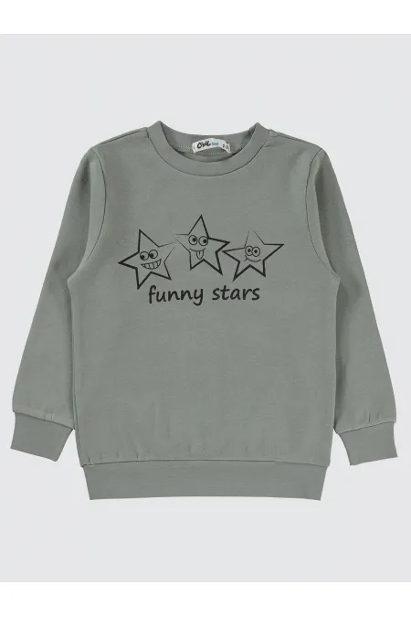 Sweat-shirt garçon gris 2-5 ans - Lot