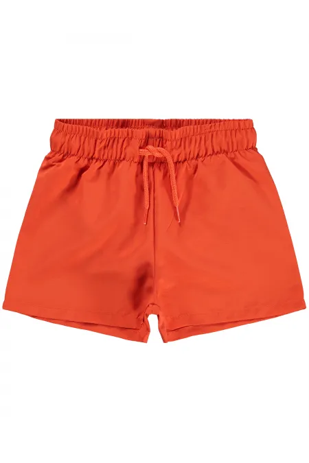 Erkek Çocuk Deniz Şort 2-5 Yaş Oranj - Paket