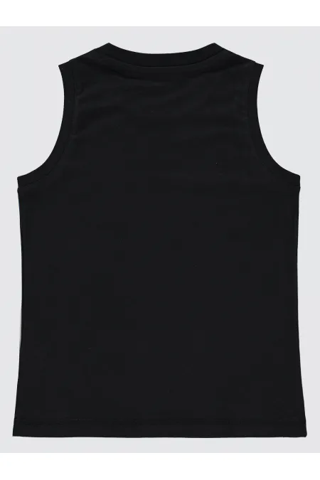 Lot de t-shirts noirs pour garçons de 6 à 9 ans