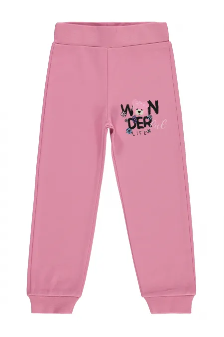 Pantalon de survêtement pour fille, 2-5 ans, rose pâle - Lot