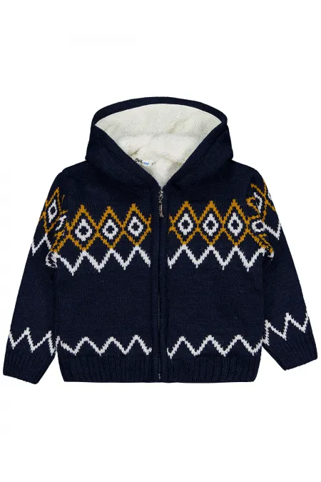 Erkek Çocuk Hırka 2-5 Yaş Lacivert - Paket