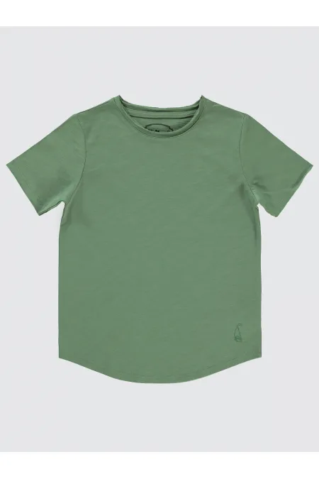 T-shirt garçon 6-9 ans kaki clair - Emballage