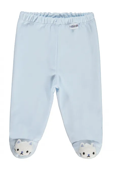 Combinaison bébé simple pour bébé de 0 à 24 mois, bleue - Emballage