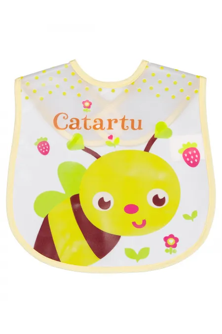 Bavoir bébé jaune 0-24 mois - Emballage