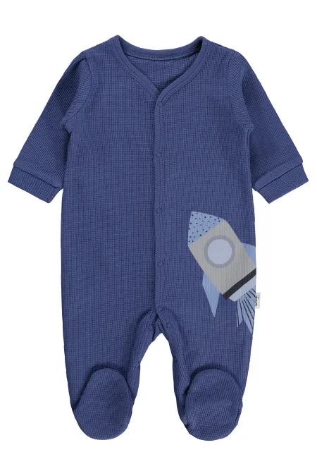Baby Rompers 0-24 Months Indigo - Package Baby Rompers 0-24 Months Indigo - Package