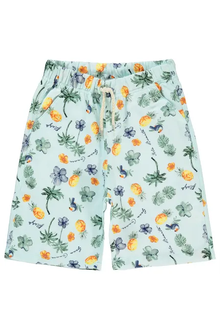 Shorts pour garçons 6-9 ans, couleur menthe - Emballage