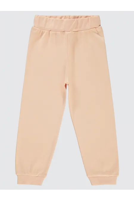 Girls Tracksuit Bottoms 2-5 Years Old Powder - Package