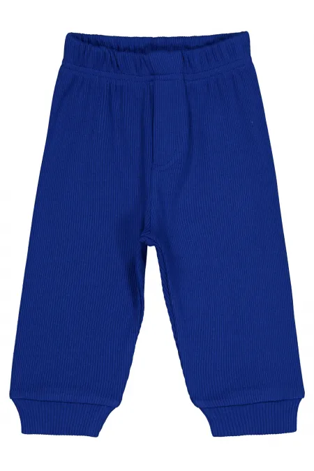 Combinaison bébé simple pour bébé de 0 à 24 mois, bleu marine clair - Lot