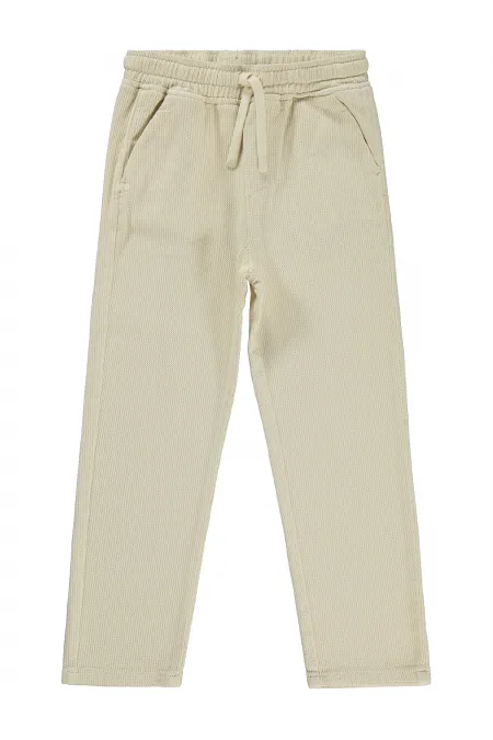 Pantalon garçon, 6-9 ans, motif sucre et fromage - Emballage