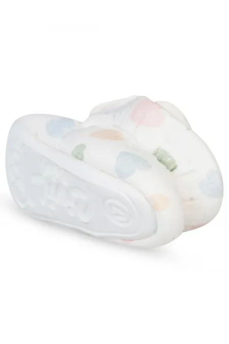 Chaussons bébé pointure 18-21 écru - Emballage