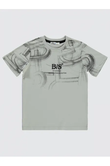 T-shirt garçon 6-9 ans écru - Emballage