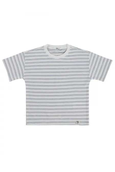 Erkek Çocuk Tişört 10-13 Yaş Mavi - Paket