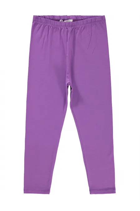 Collants pour filles de 6 à 9 ans, motif tourbillon violet - Paquet