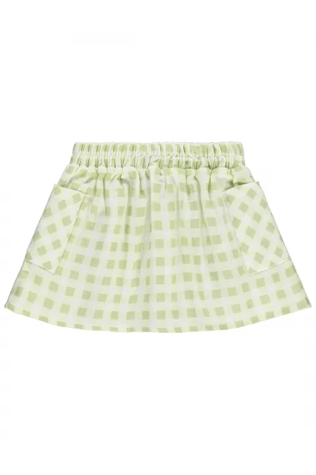 Jupe bébé 6-18 mois vert clair - Emballage