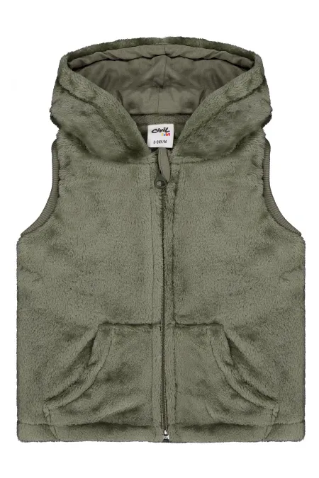 Bebek Yelek 0-24 Ay Haki - Paket