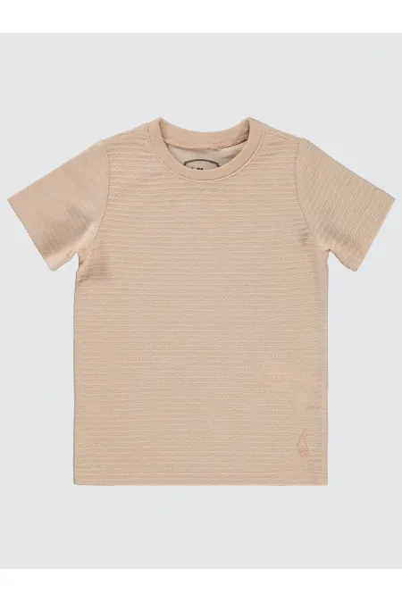 T-shirt garçon 2-5 ans saumon - Emballage