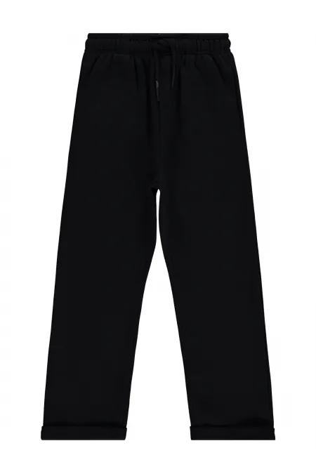 Pantalon garçon, 6-9 ans, noir - Lot