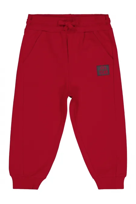 Bas de survêtement rouge pour garçon de 2 à 5 ans - Lot