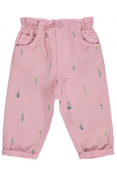 Baby Pants 0-24 Months Soft Pink - Pack