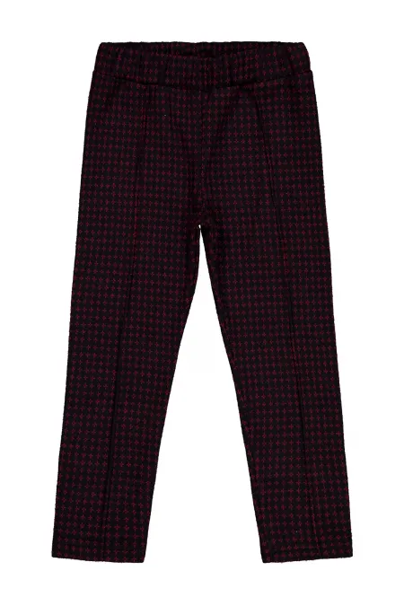 Leggings bordeaux pour filles de 6 à 9 ans - Emballage