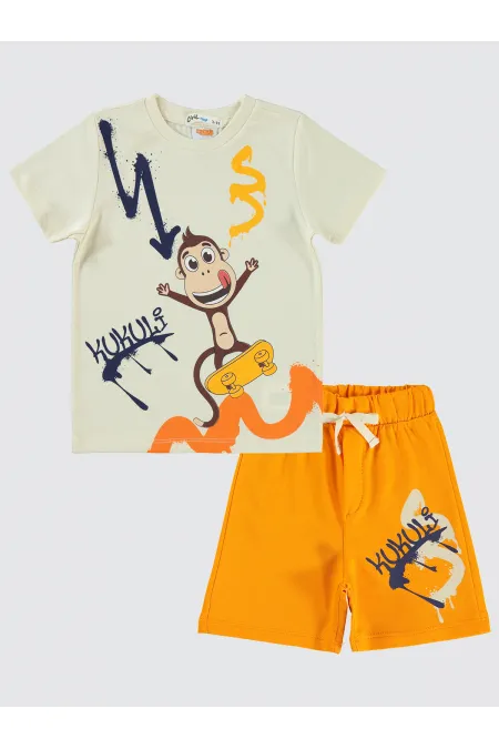 Boys' Suit 2-5 Years Old Ivory - Package