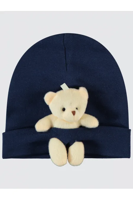 Bonnets, chapeaux et ensembles pour bébés de 0 à 24 mois, bleu marine - Emballage