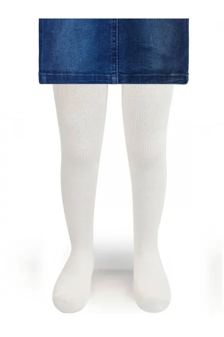 Collants écru pour filles - Emballage