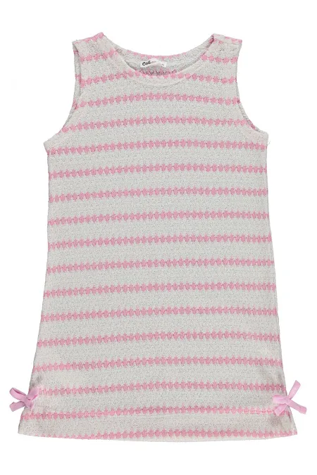 Combinaison et robe pour filles, 6-9 ans, rose foncé - Emballage