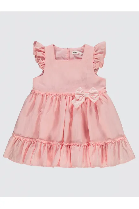 Girl's Vest and Dress 2-5 Years Pink - Package