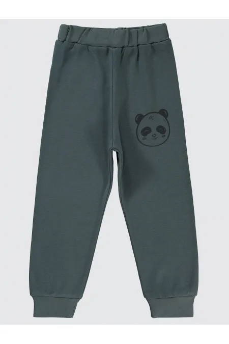 Bas de survêtement garçon 2-5 ans anthracite - Lot