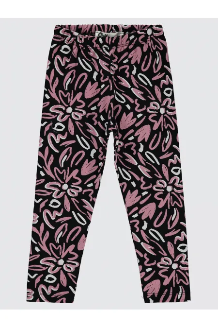 Collants noirs pour filles de 2 à 5 ans - Lot