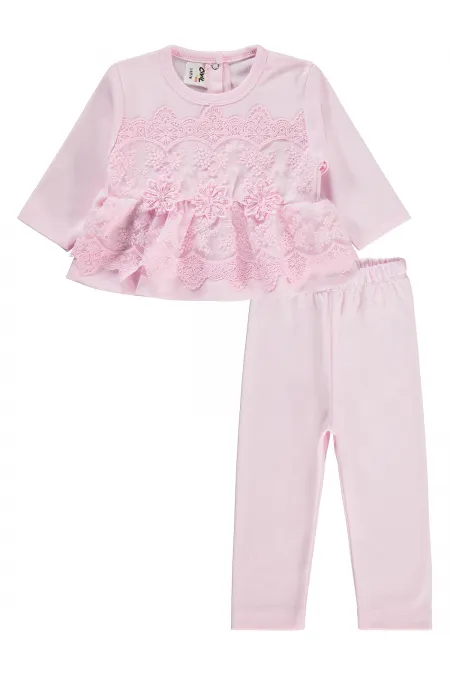 Bebek Takım 0-24 Ay Pembe - Paket