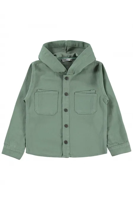 Boys' Jacket, Ages 10-13, Soft Khaki - Package