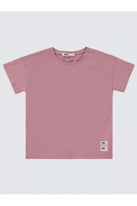 Girl's T-Shirt 2-5 Years Old Cosmetic Pink - Package