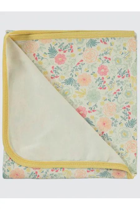 Couverture et lange pour bébé 0-24 mois moutarde - Emballage