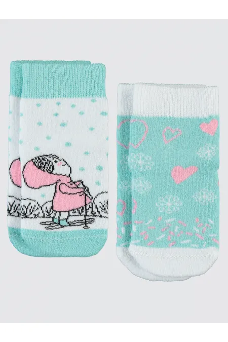 Kız Çocuk Soket Çorap 2-9 Yaş Standart - Paket