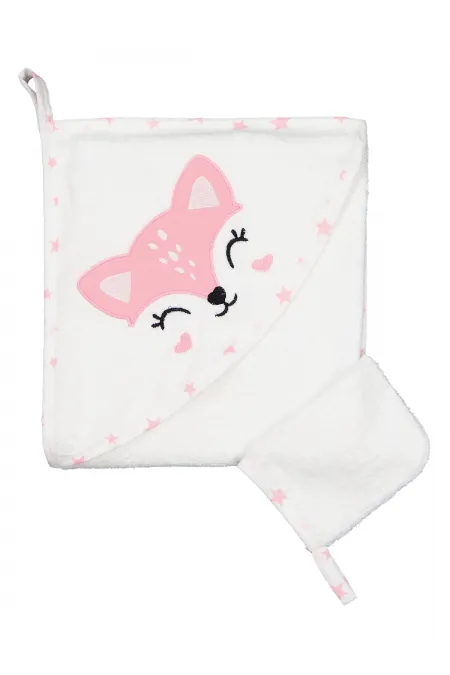 Serviette bébé 0-24 mois écru - Paquet