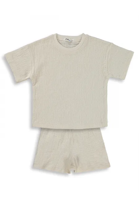 Boys' Team Set, Ages 2-5, Stone Color - Package