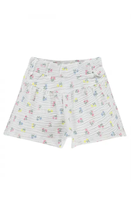 Bebek Şort 0-24 Ay Ekru - Paket