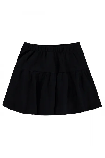 Kız Çocuk Etek 6-9 Yaş Siyah - Paket