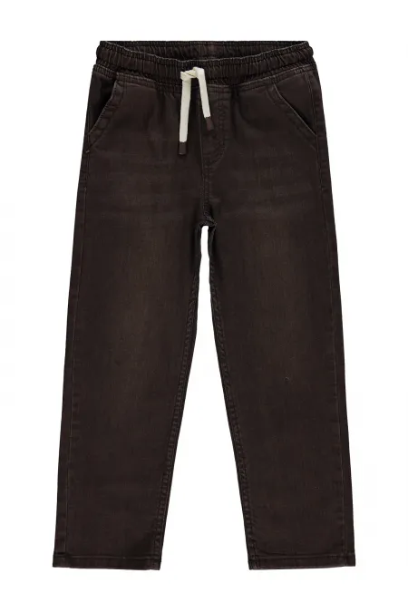 Pantalon garçon, 10-13 ans, marron - Lot