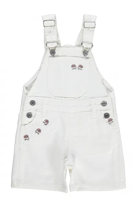 Kız Çocuk Slopet 2-5 Yaş Kırık Beyaz - Paket