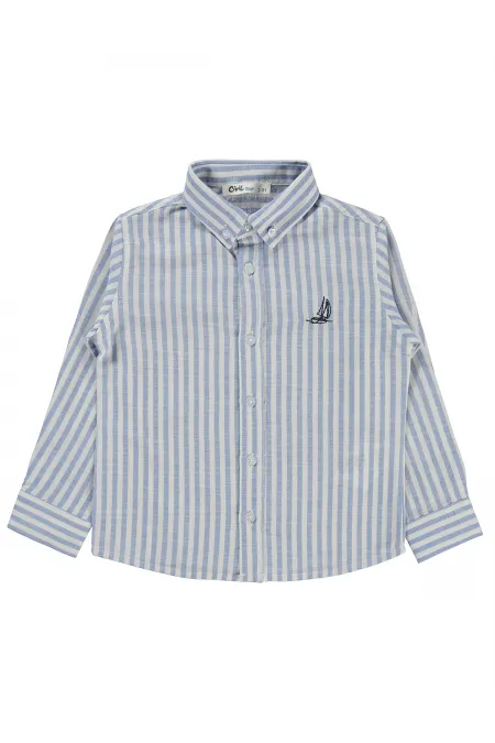 Boys' Shirt 2-5 Years Blue - Pack