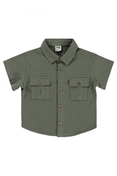 Baby Shirt 0-24 Months Khaki - Package