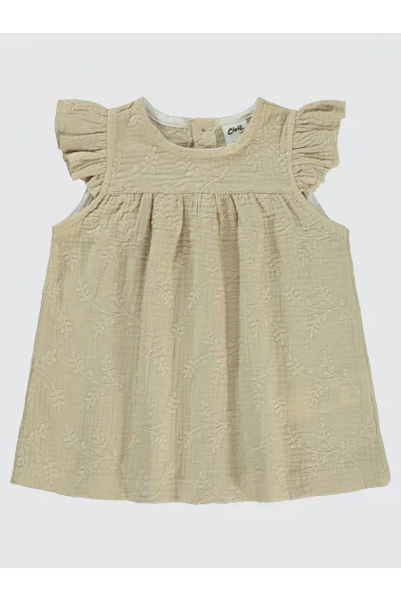 Baby Vest and Dress 0-24 Months Milk Coffee - Package